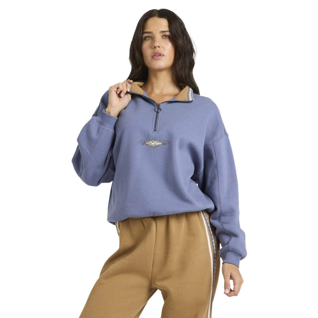WAVE BREAK 1/2 ZIP CREW