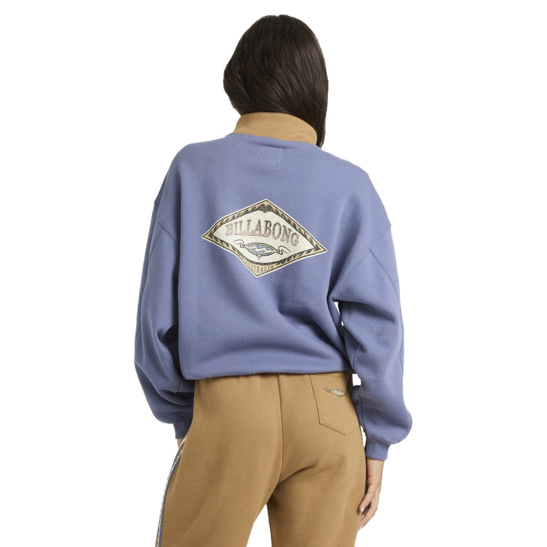 WAVE BREAK 1/2 ZIP CREW