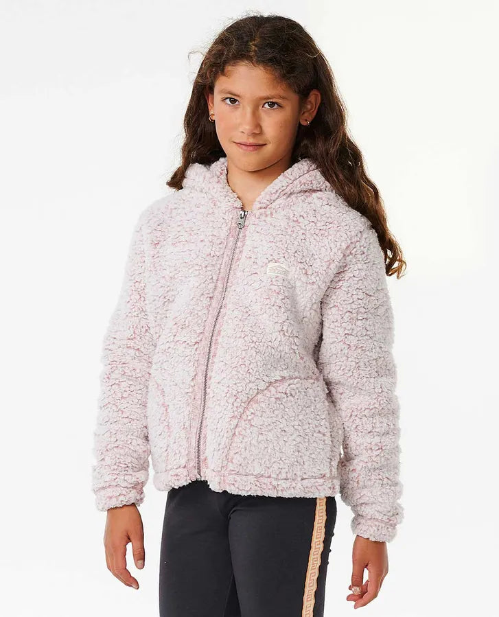 DARK N STORMY ZIP THROUGH - GIRLS 8-14YRS