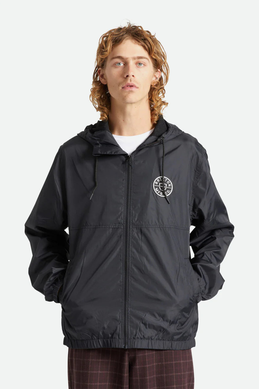 CLAXTON CREST ZIP JACKET