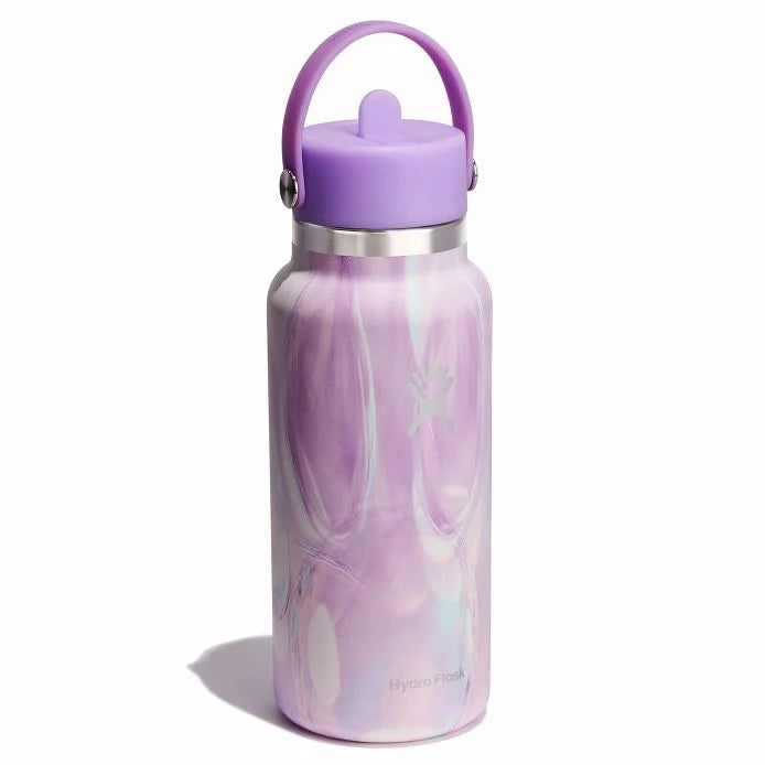 LIMITED EDITION JELLY 32 OZ WIDE MOUTH WITH FLEX STRAW CAP