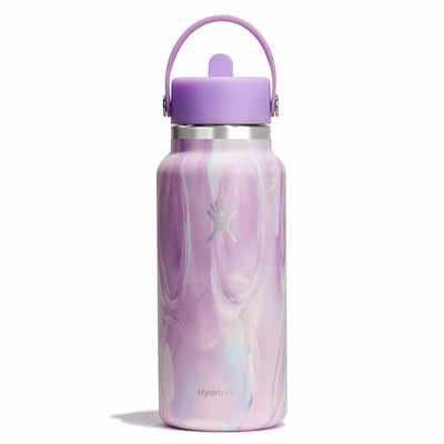 LIMITED EDITION JELLY 32 OZ WIDE MOUTH WITH FLEX STRAW CAP