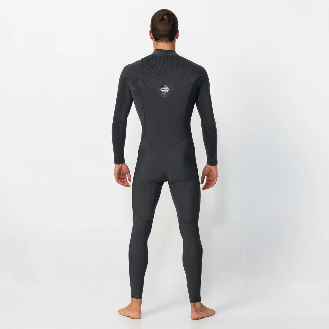 MENS ONEILL 3/2 HYPERFIRE CZ STEAMER - STEEL GREY