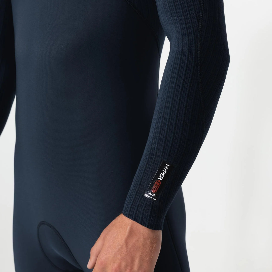 MENS ONEILL 4/3 HYPERFIRE CZ STEAMER - CARBON BLUE