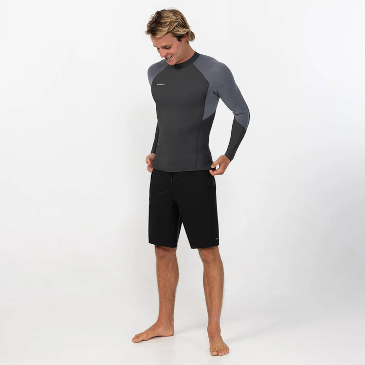 HYPERFREAK LONG SLEEVE CREW TEMPERED STEEL