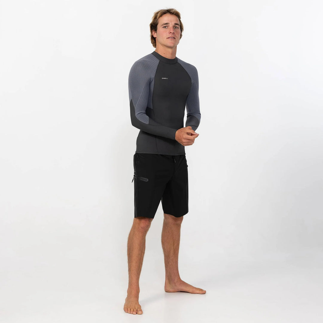 HYPERFREAK LONG SLEEVE CREW TEMPERED STEEL