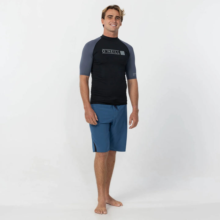 REACTOR BLOCK UV SHORT SLEEVE RASH VEST