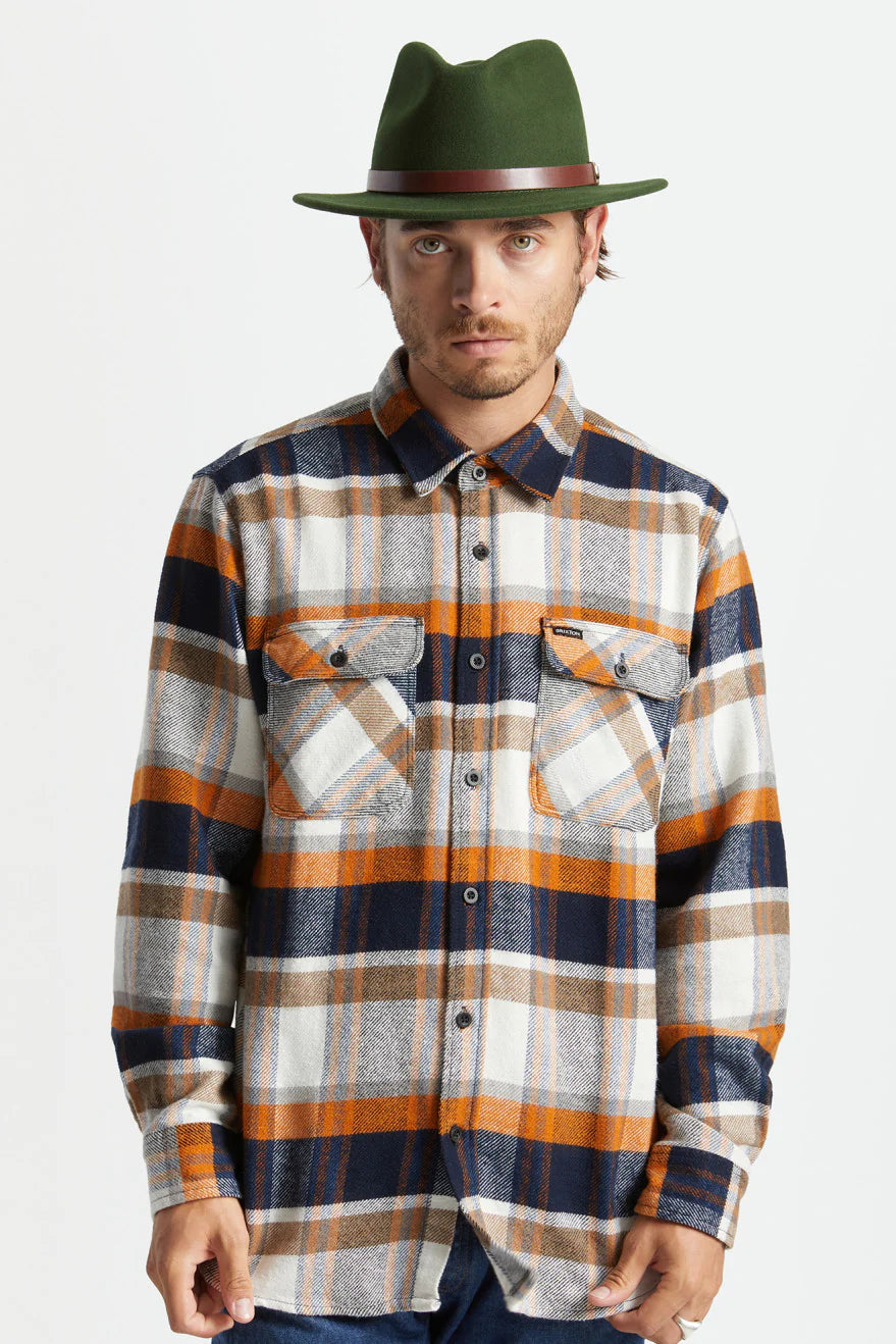 MESSER PACKABLE FEDORA - MOSS