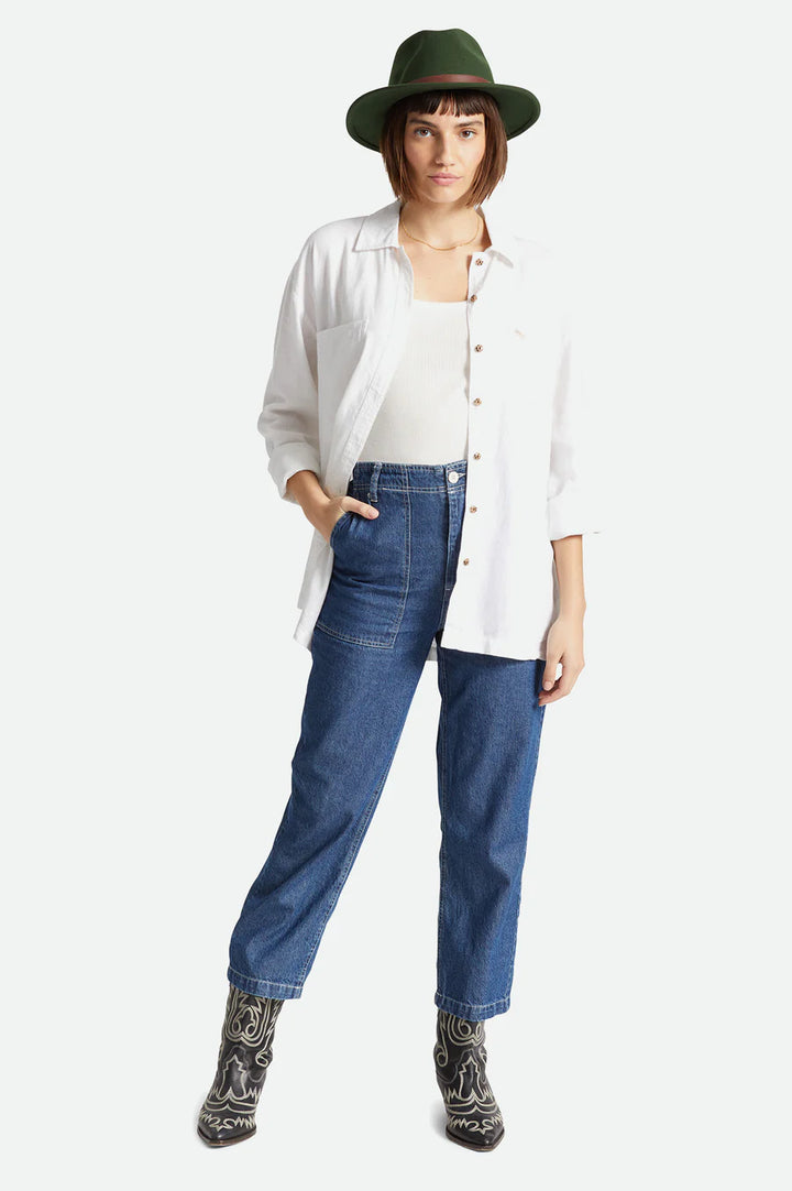 MESSER PACKABLE FEDORA - MOSS