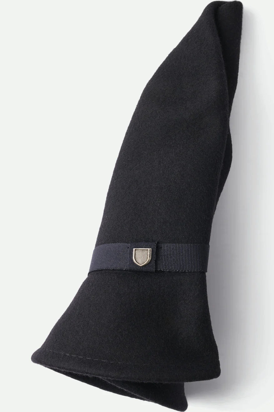 MESSER PACKABLE FEDORA - BLACK