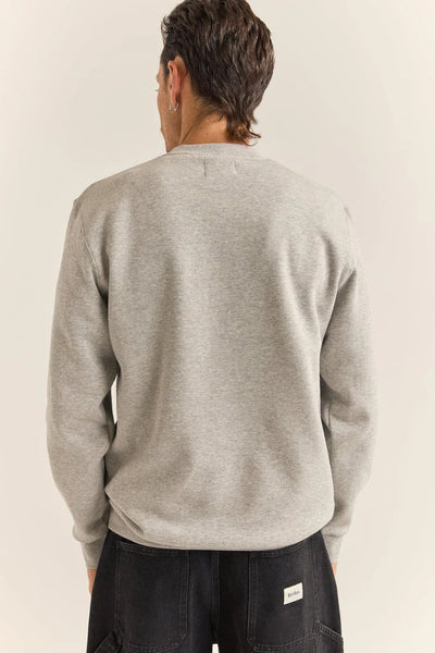 BRAND FLEECE CREW