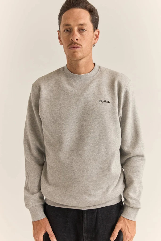 BRAND FLEECE CREW