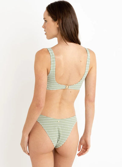 LOLA CHECK CROP TOP