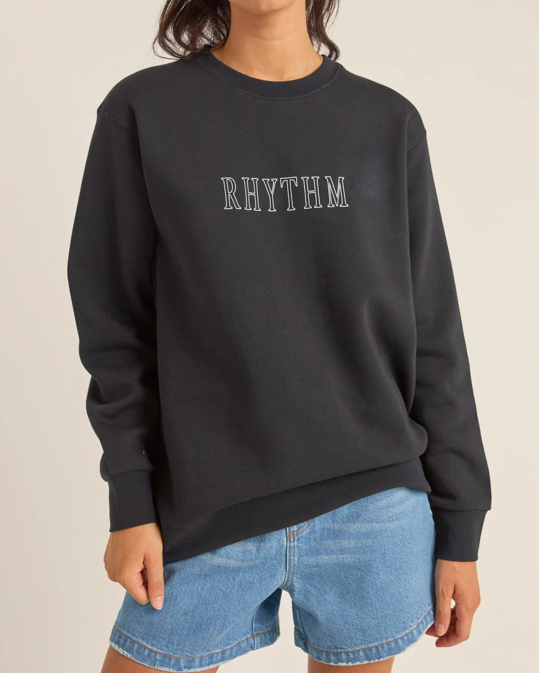 FLAGSHIP BOYFRIEND FLEECE CREW