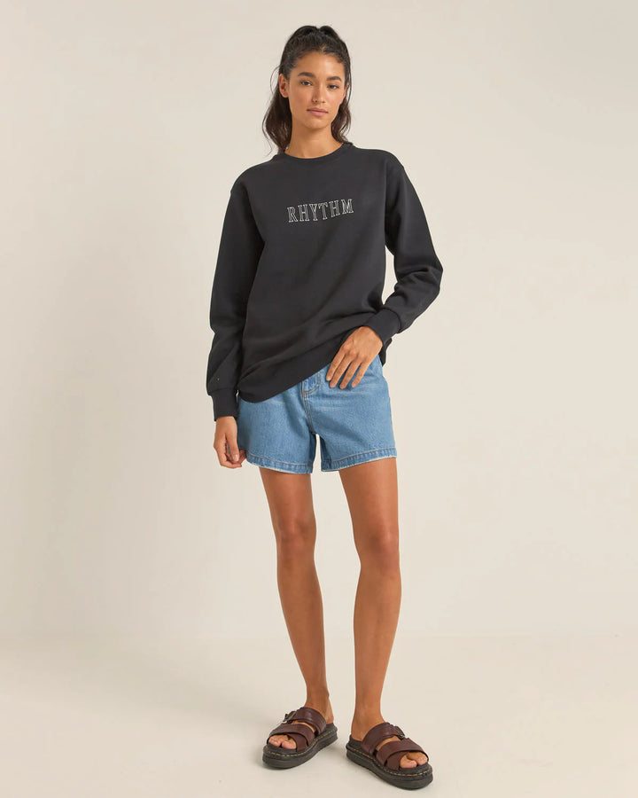 FLAGSHIP BOYFRIEND FLEECE CREW