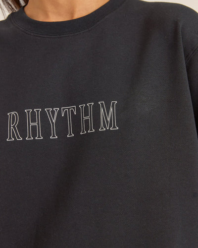 FLAGSHIP BOYFRIEND FLEECE CREW