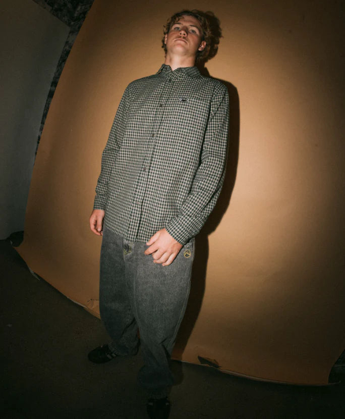 DATSUN CHECK L/S SHIRT