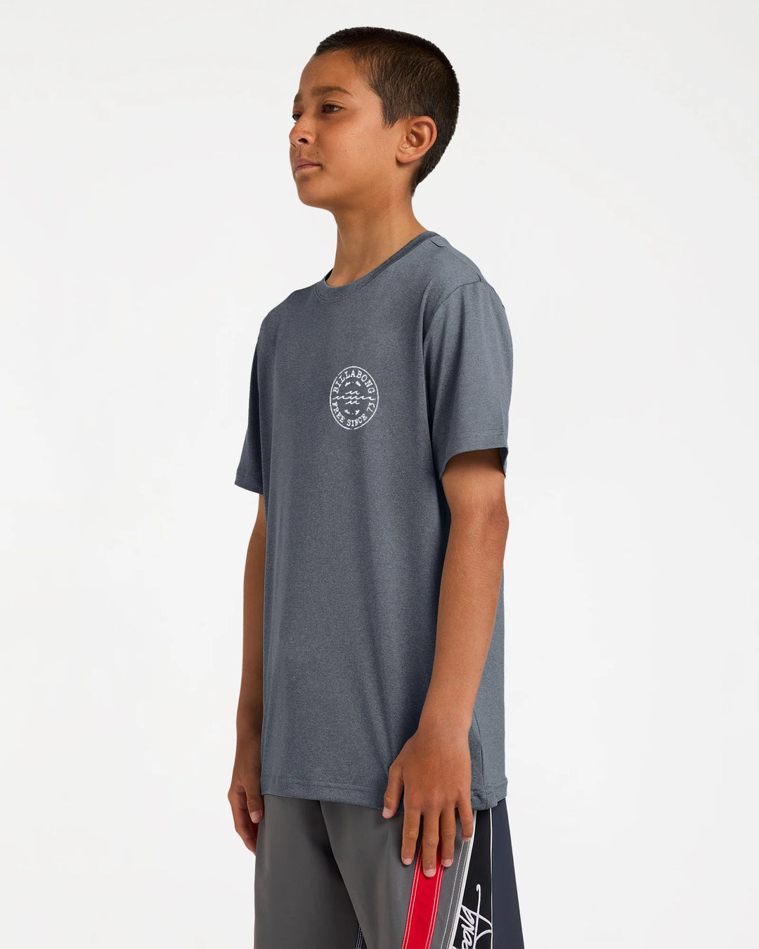 BOYS BIG WAVE DAZ TEE UPF 50 RASH VEST