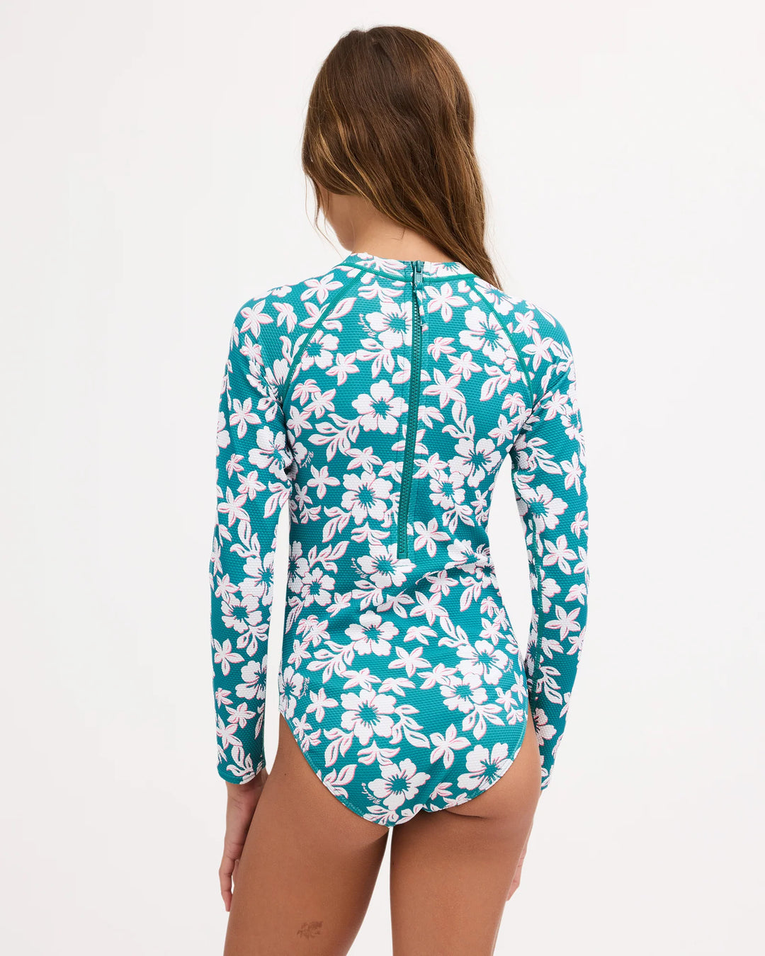 GIRLS 8-16 COCONUT RUSH LONG SLEEVE RASH VEST