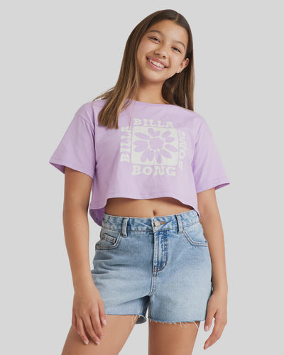 VINTAGE SURF TRUE BOY CROP T-SHIRT