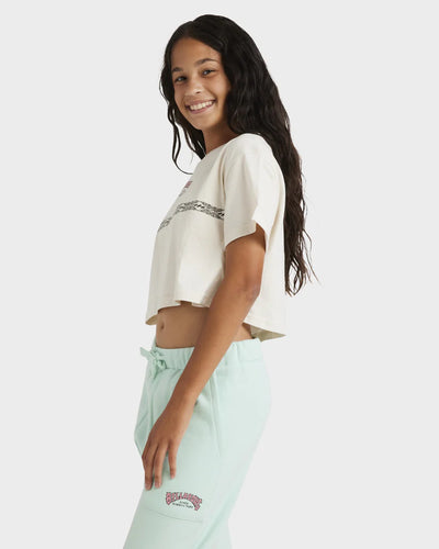 WAVE OF THE DAY CROPPED TEE