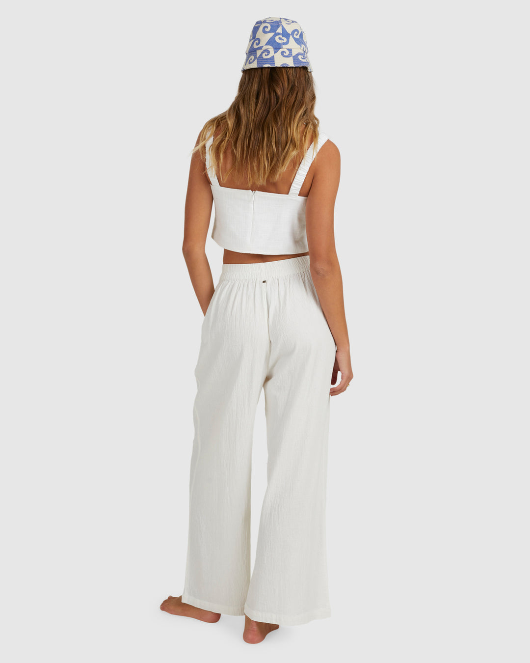 FOLLOW ME PANT - WHITE