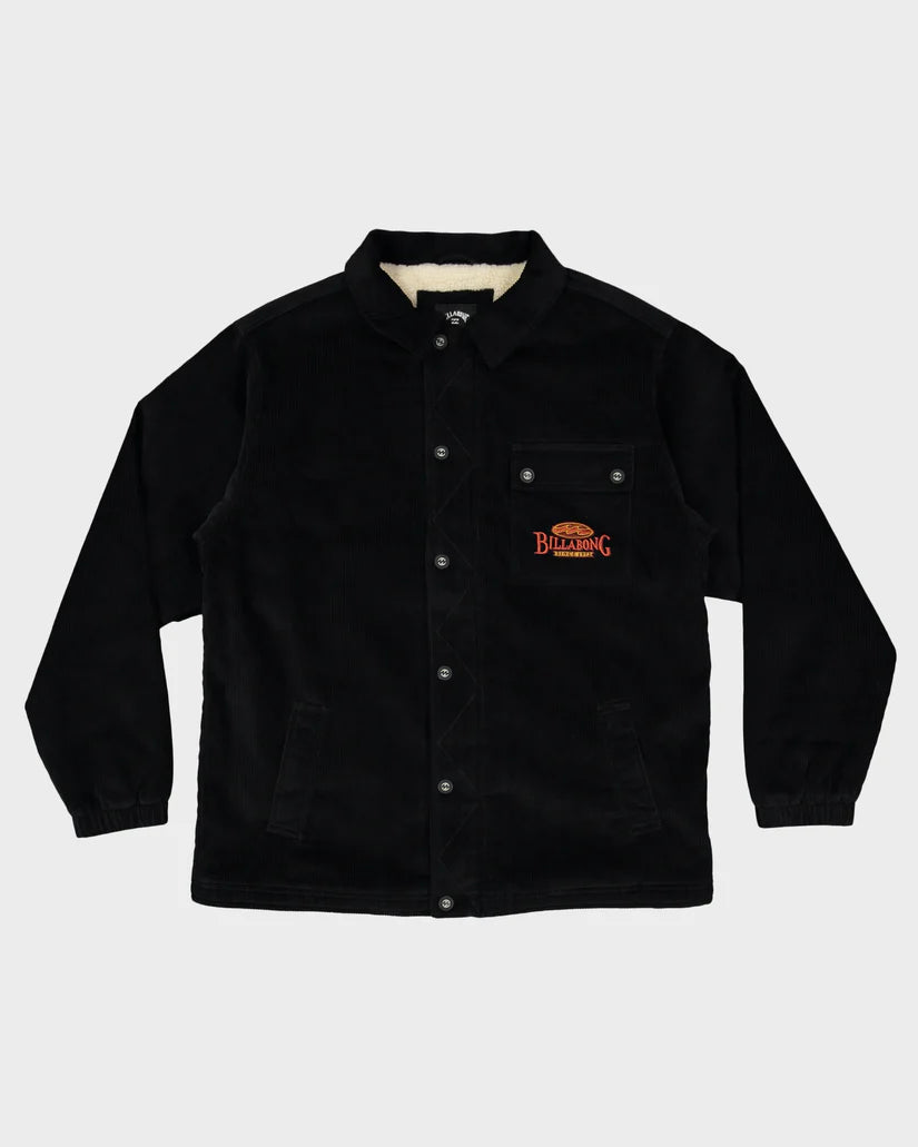 KING CORD JACKET - WASHED BLACK