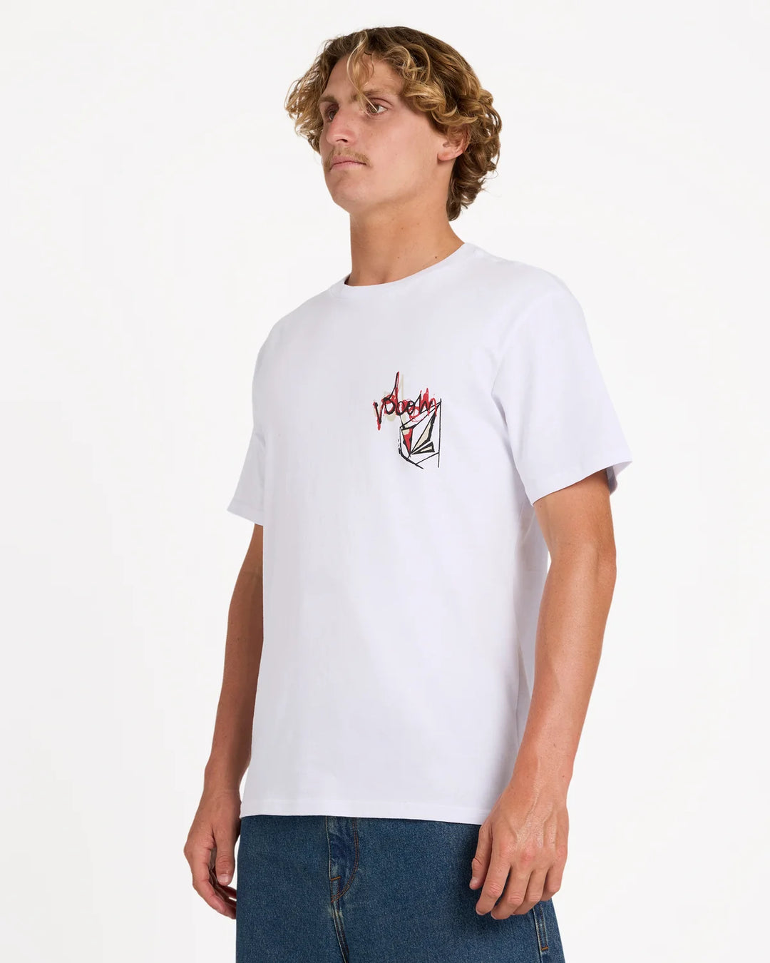 STONE SCRIPT TEE