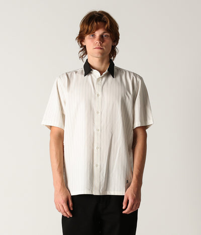 VIVIAN PINSTRIPE SS SHIRT