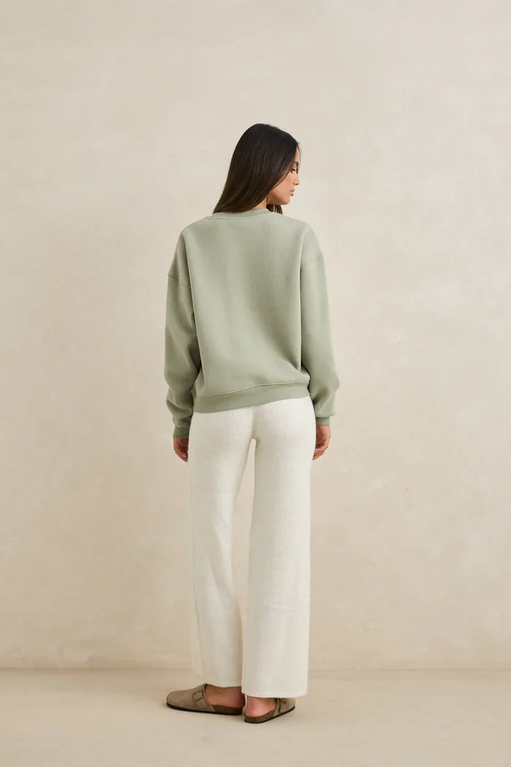 MELIA CREW FLEECE