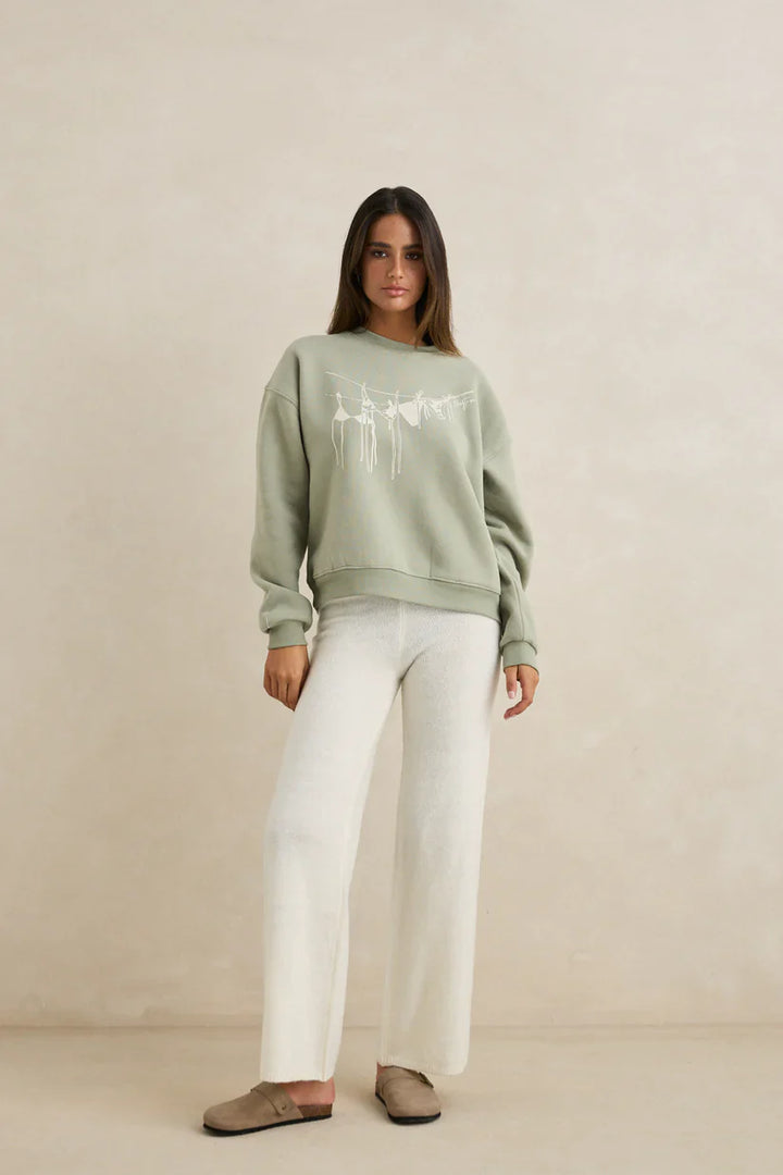 MELIA CREW FLEECE