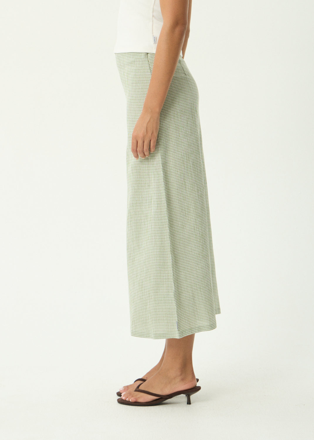 LARK INDY HEMP MIDI SKIRT