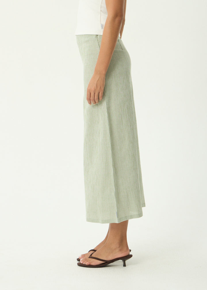 LARK INDY HEMP MIDI SKIRT