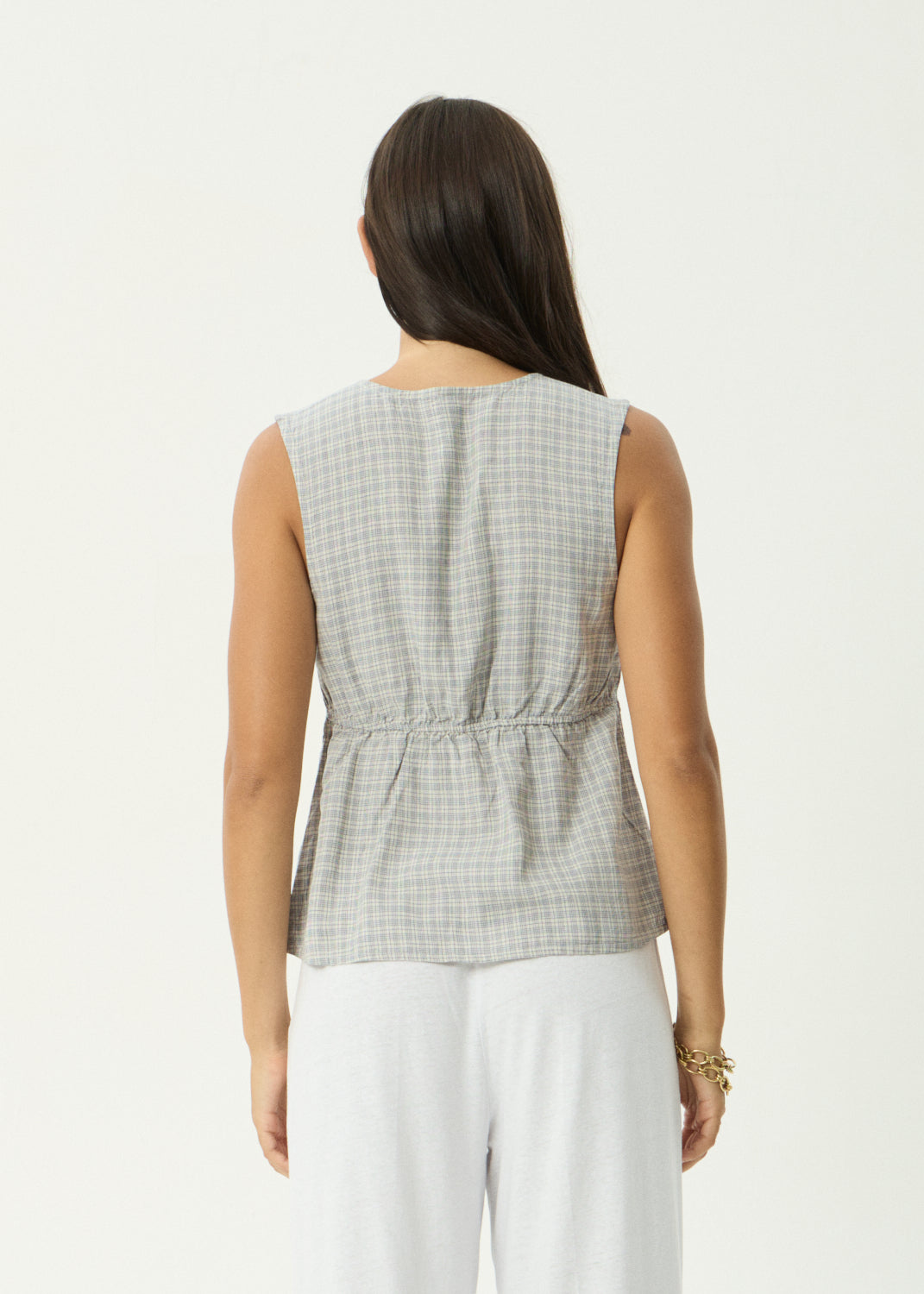DAHLIA DEVON HEMP SLEEVELESS TOP