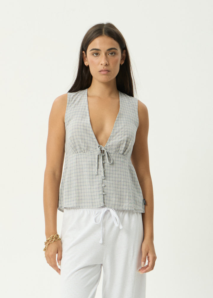 DAHLIA DEVON HEMP SLEEVELESS TOP