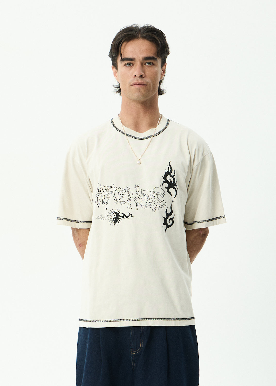 YANG RECYCLED BOXY TEE