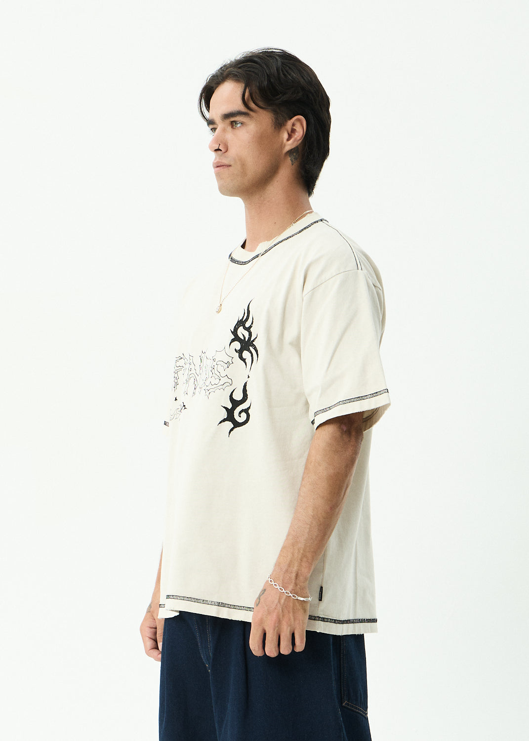 YANG RECYCLED BOXY TEE