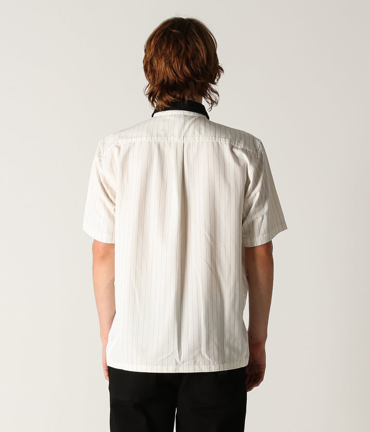 VIVIAN PINSTRIPE SS SHIRT