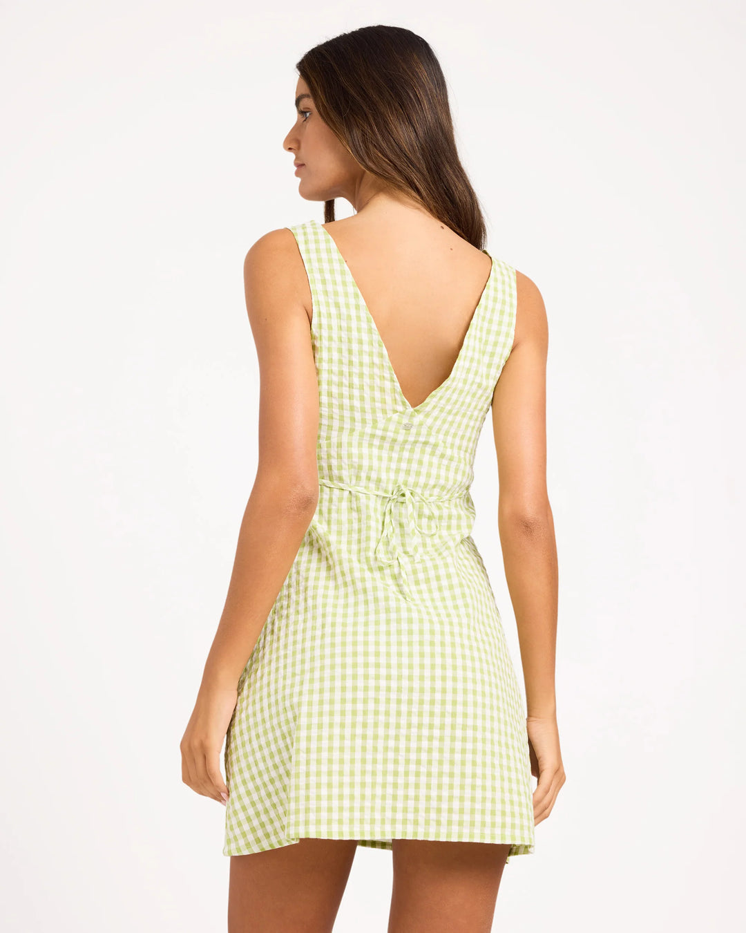 CHARLIE CHECK MINI DRESS