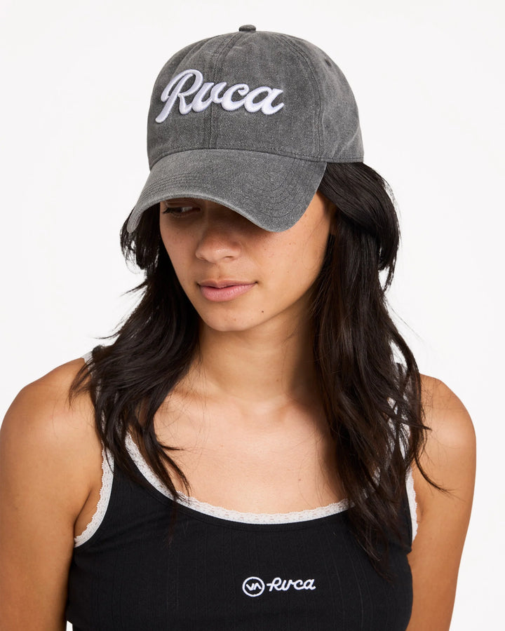 ACID WASH EMBROIDERY CAP