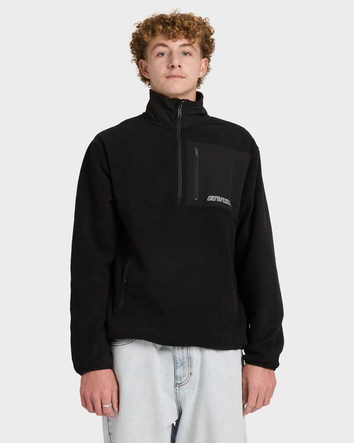 GO MOCK NECK FLEECE