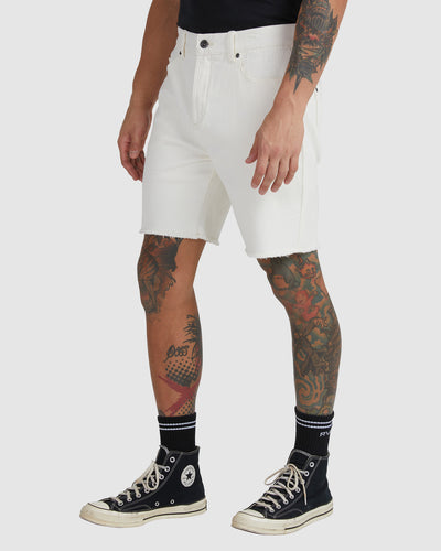 ROCKERS DENIM WALKSHORT - BONE