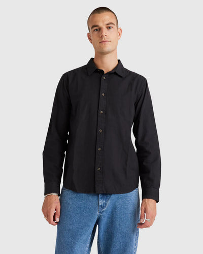 BASE LINEN LS SHIRT