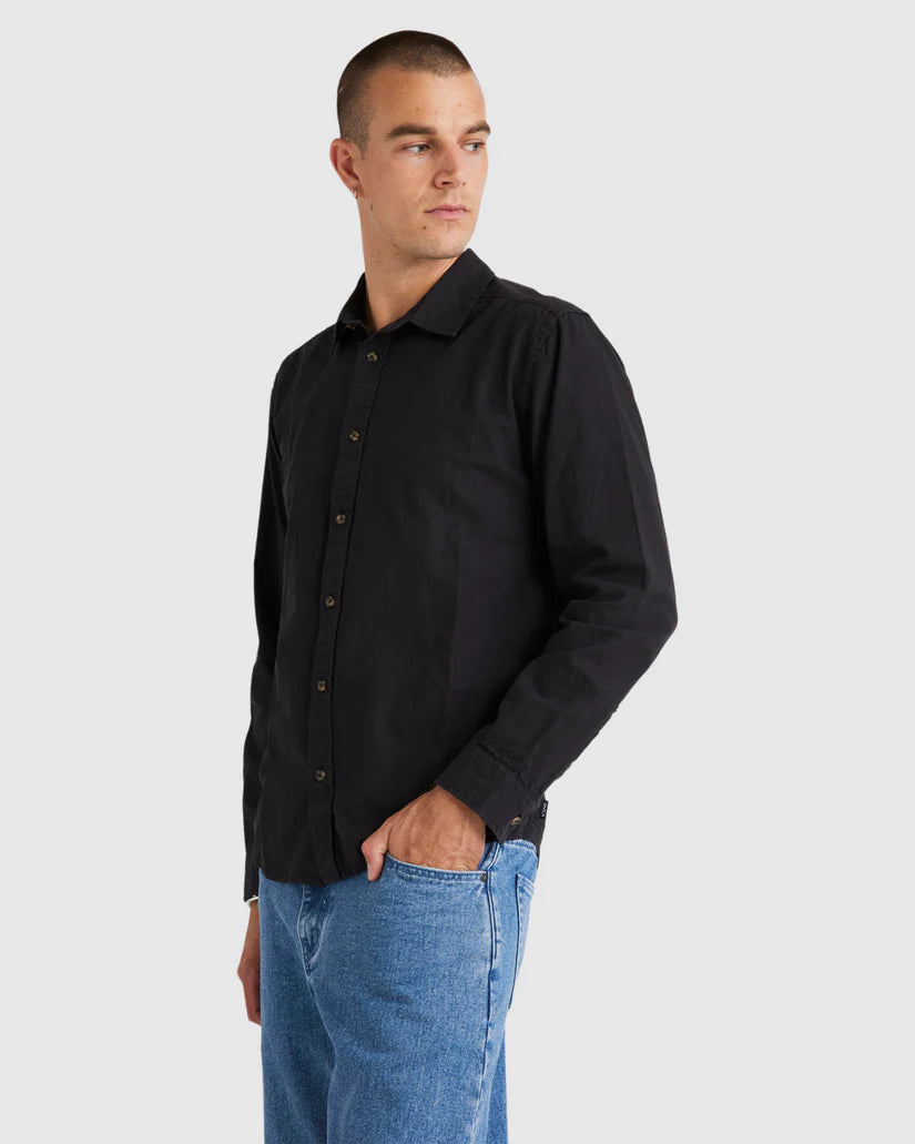 BASE LINEN LS SHIRT