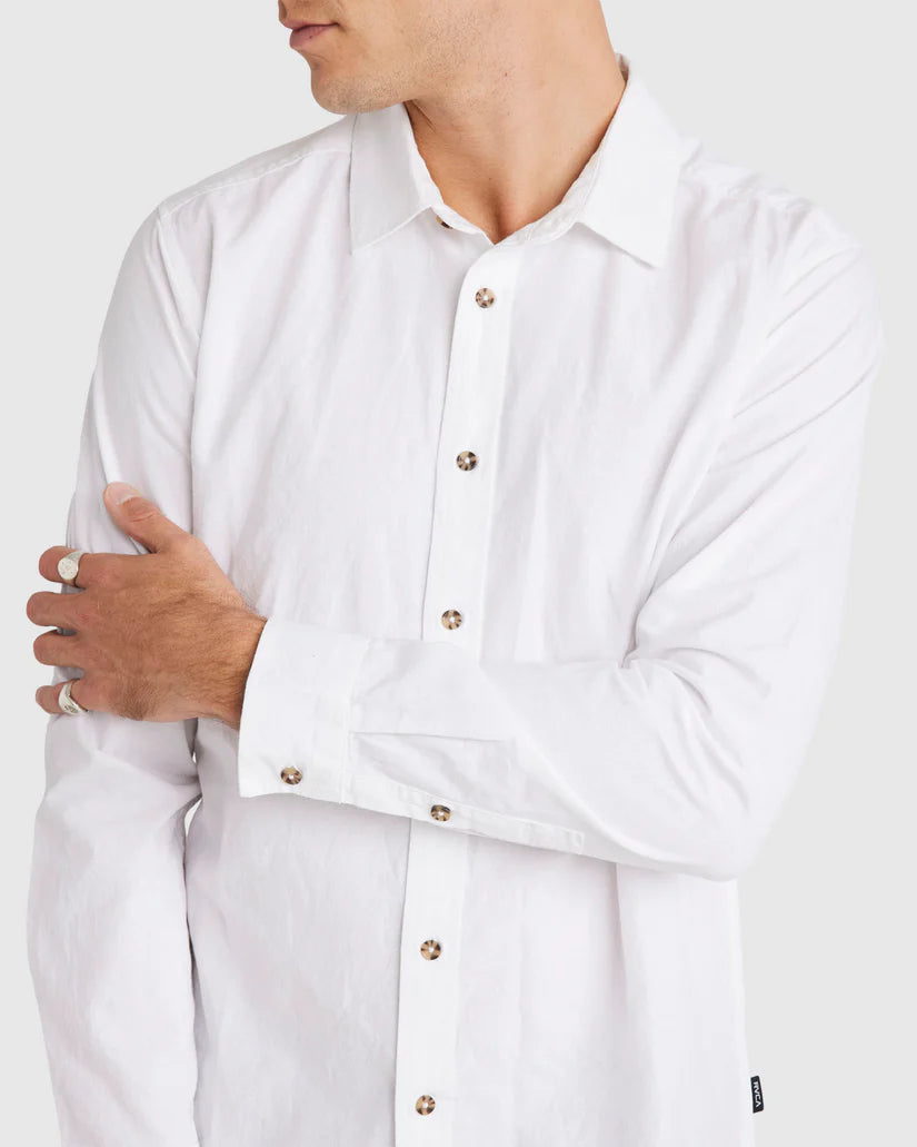 BASE LINEN LS SHIRT