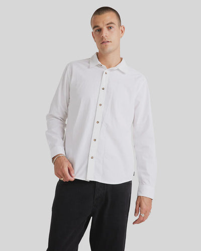 BASE LINEN LS SHIRT