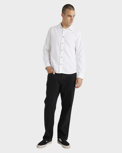 BASE LINEN LS SHIRT