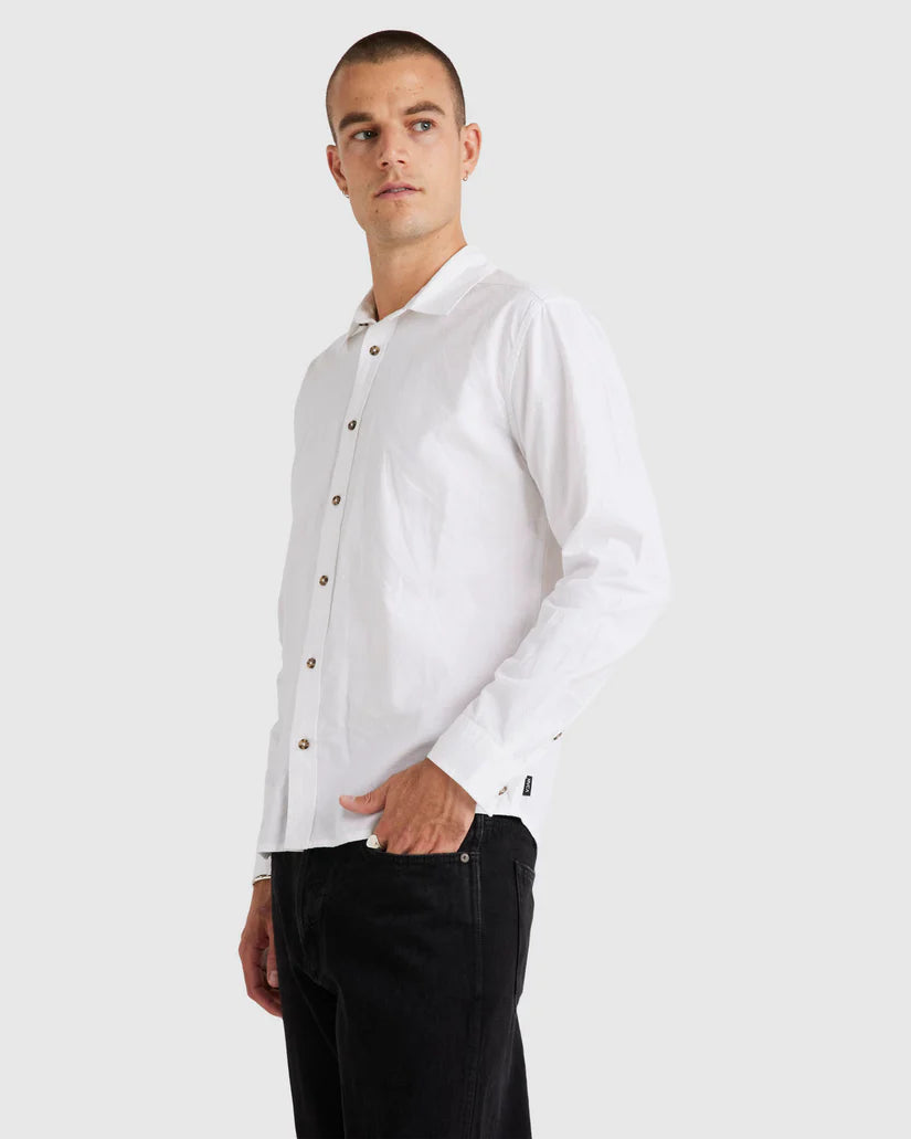 BASE LINEN LS SHIRT