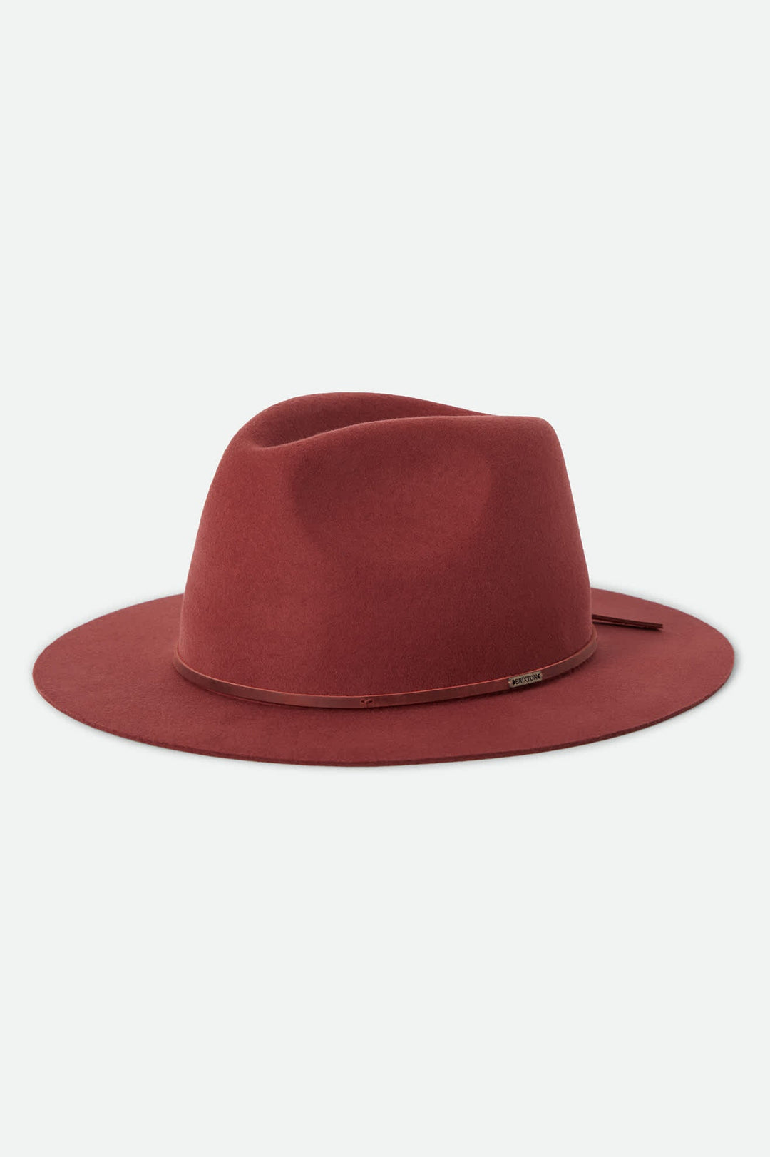 WESLEY FEDORA - DARK BRICK