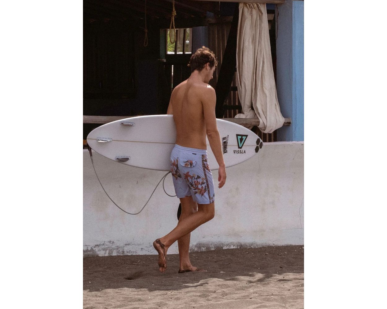 HIBISCUS HAZE 17.5" BOARDSHORT